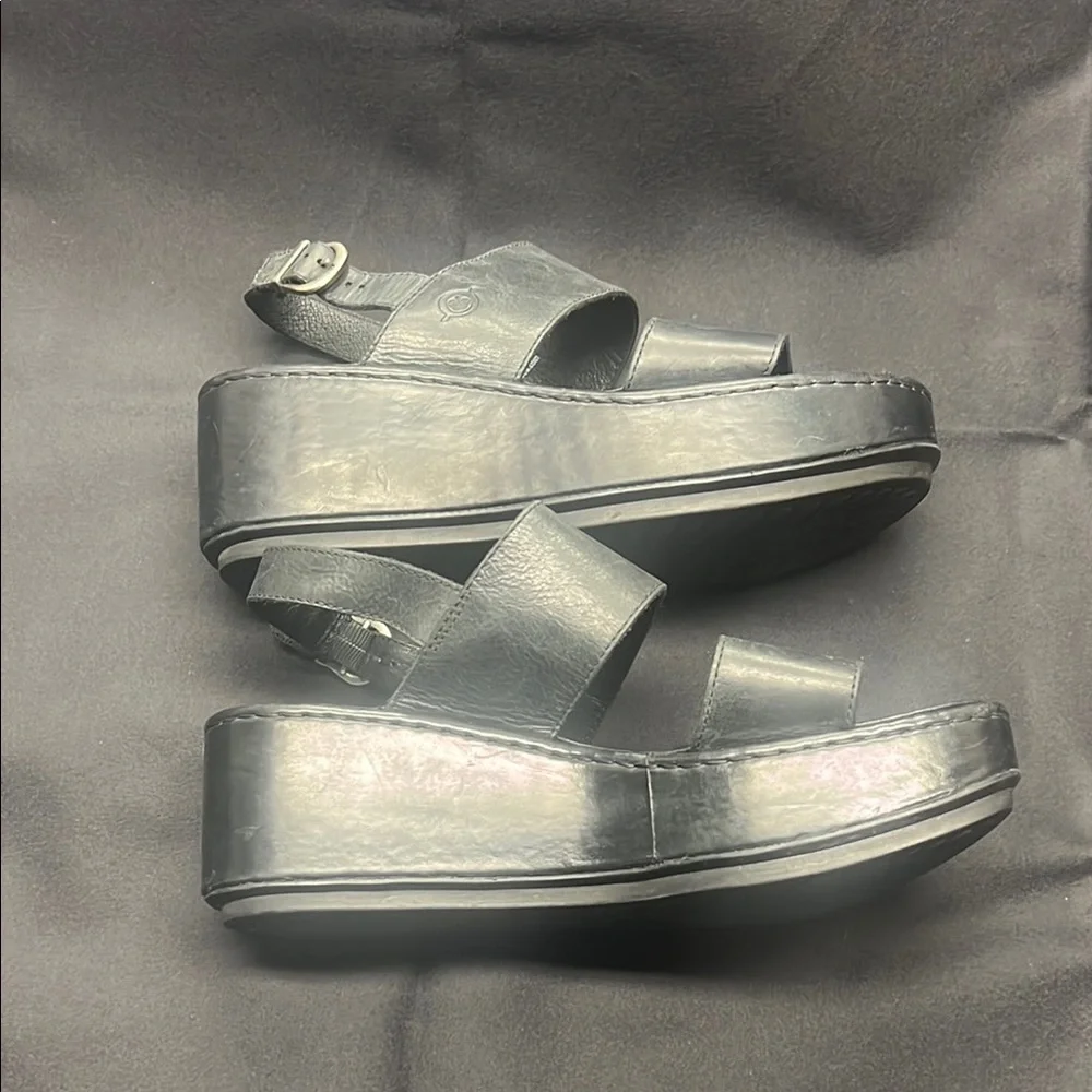 Born leather sandals CQA17 - Picture 5 of 8